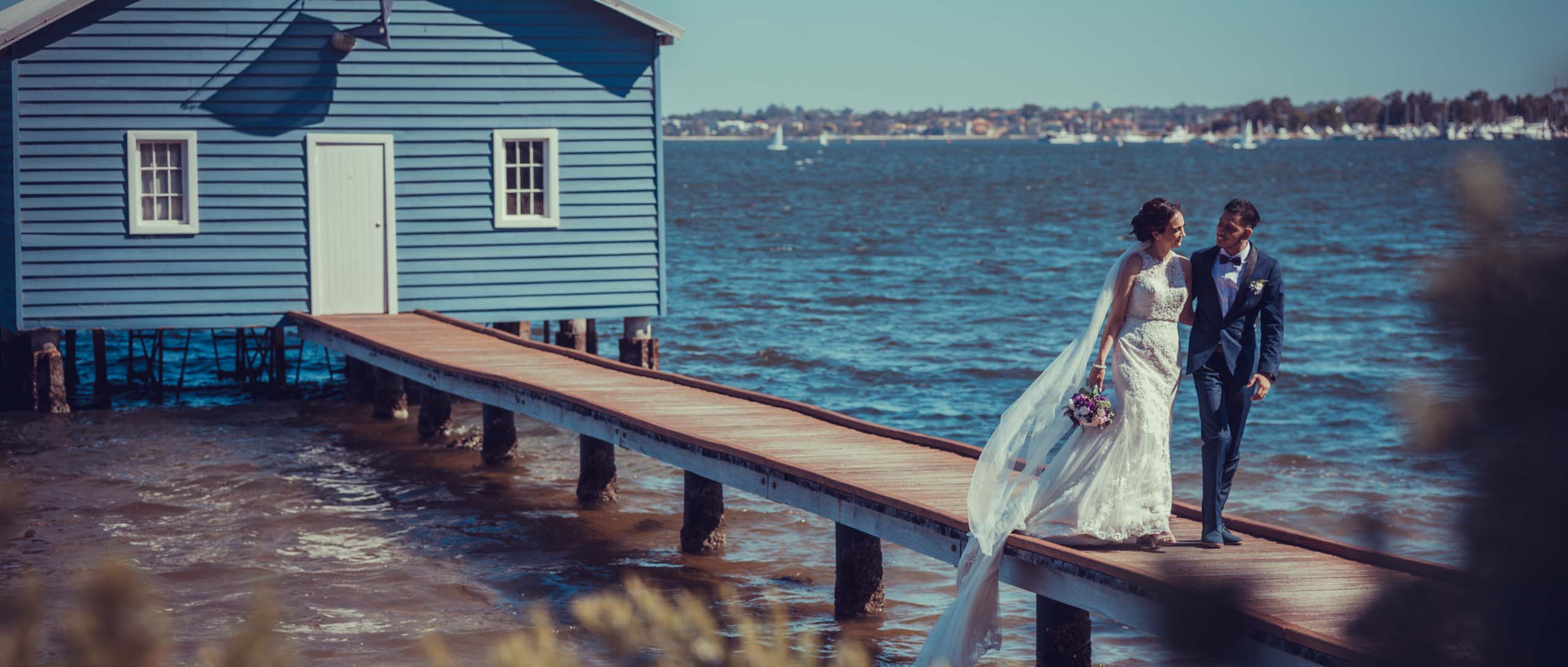 Hamish Wedding Boardwalk